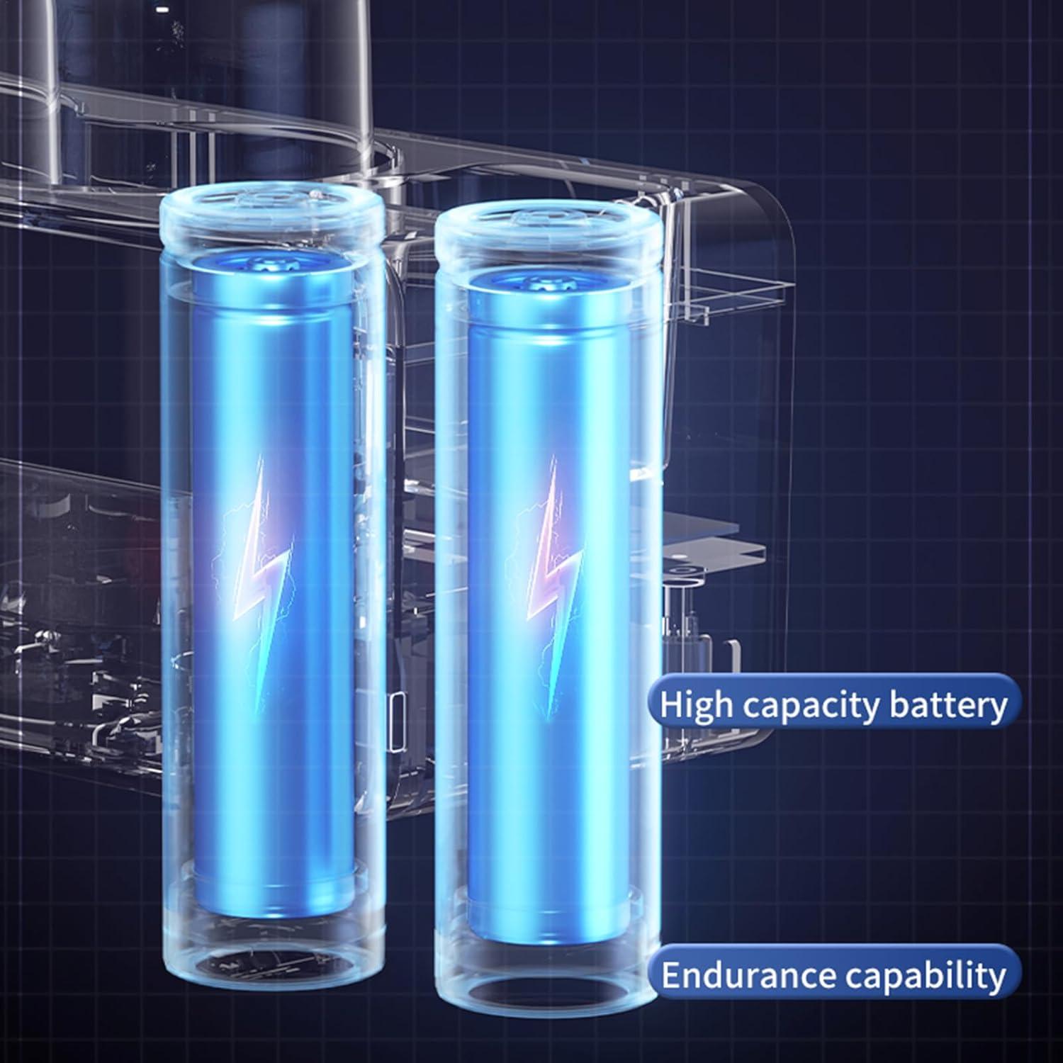 Soporte de Cepillo de Dientes Wekity Negro con Dispensador Automático