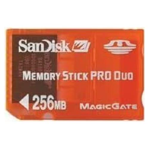 Tarjeta de Memoria SanDisk 256MB PRO Duo para PSP