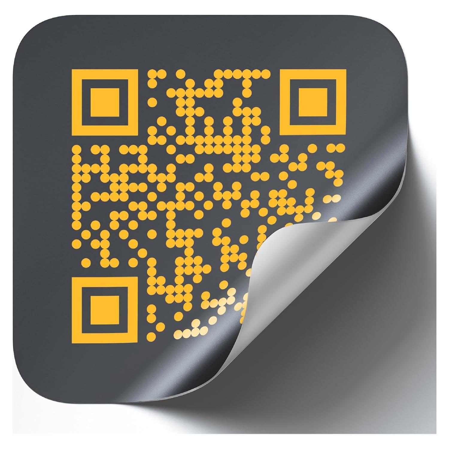 Etiqueta de Código QR Personalizada AnewDecals - Alta Resolución