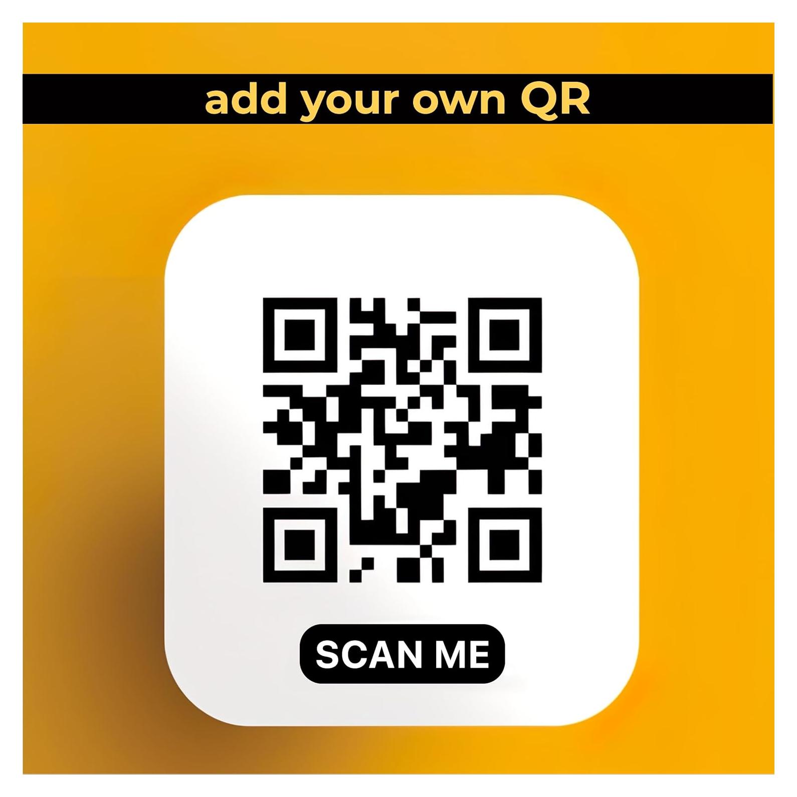 Etiquetas de Código QR Personalizadas AnewDecals - Vinilo Premium