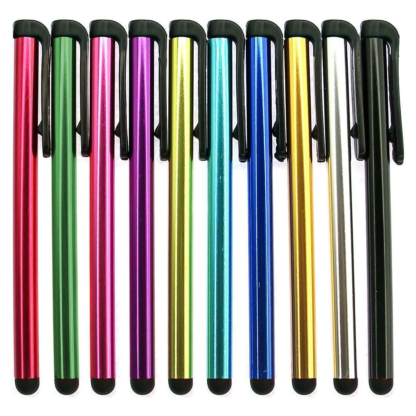 Bolígrafo Stylus de Metal INNOLIFE - Paquete de 10 Colores