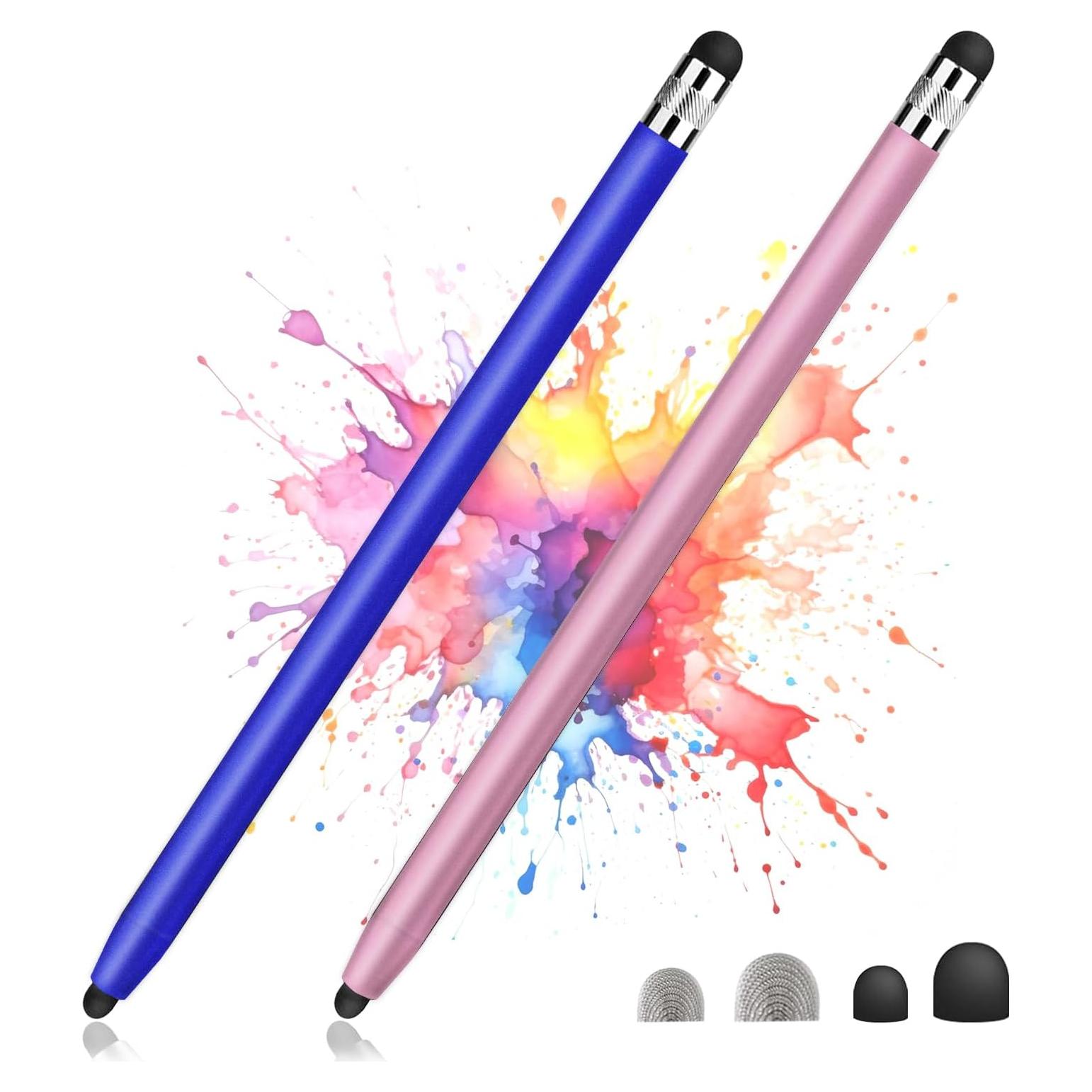 Paquete de 2 bolígrafos stylus IOUALEY para pantallas táctiles