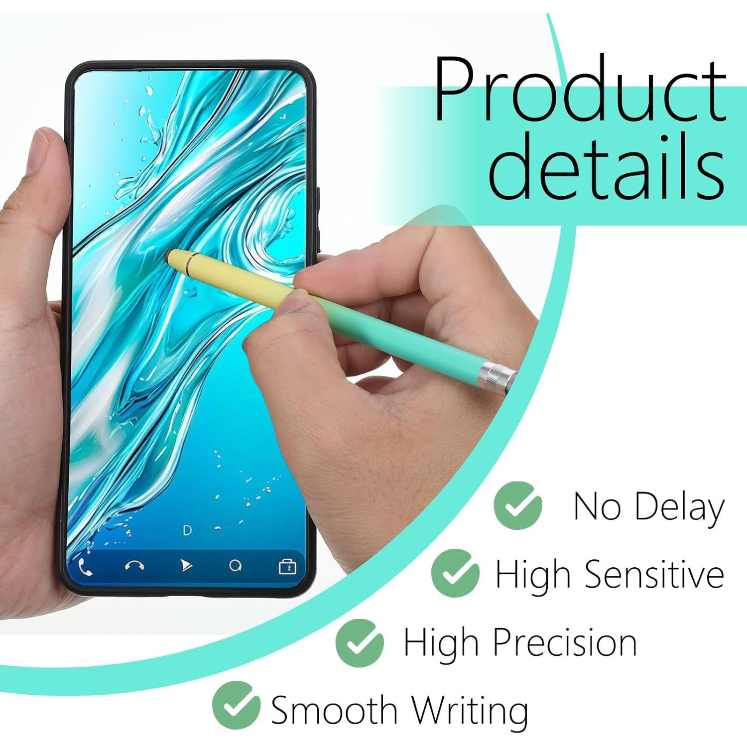 Juego de 6 Plumas Stylus IANFAN para Pantallas Táctiles