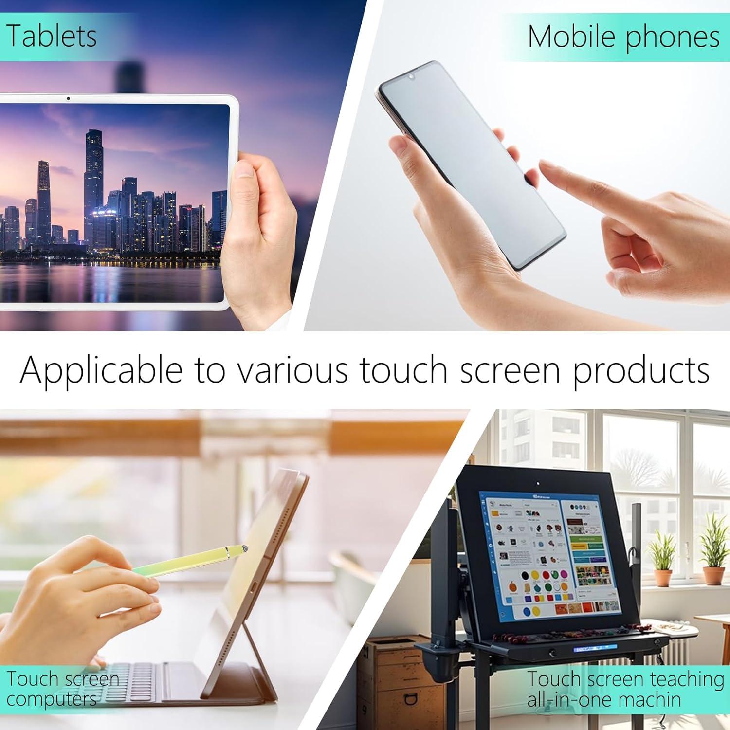 Juego de 6 Plumas Stylus IANFAN para Pantallas Táctiles