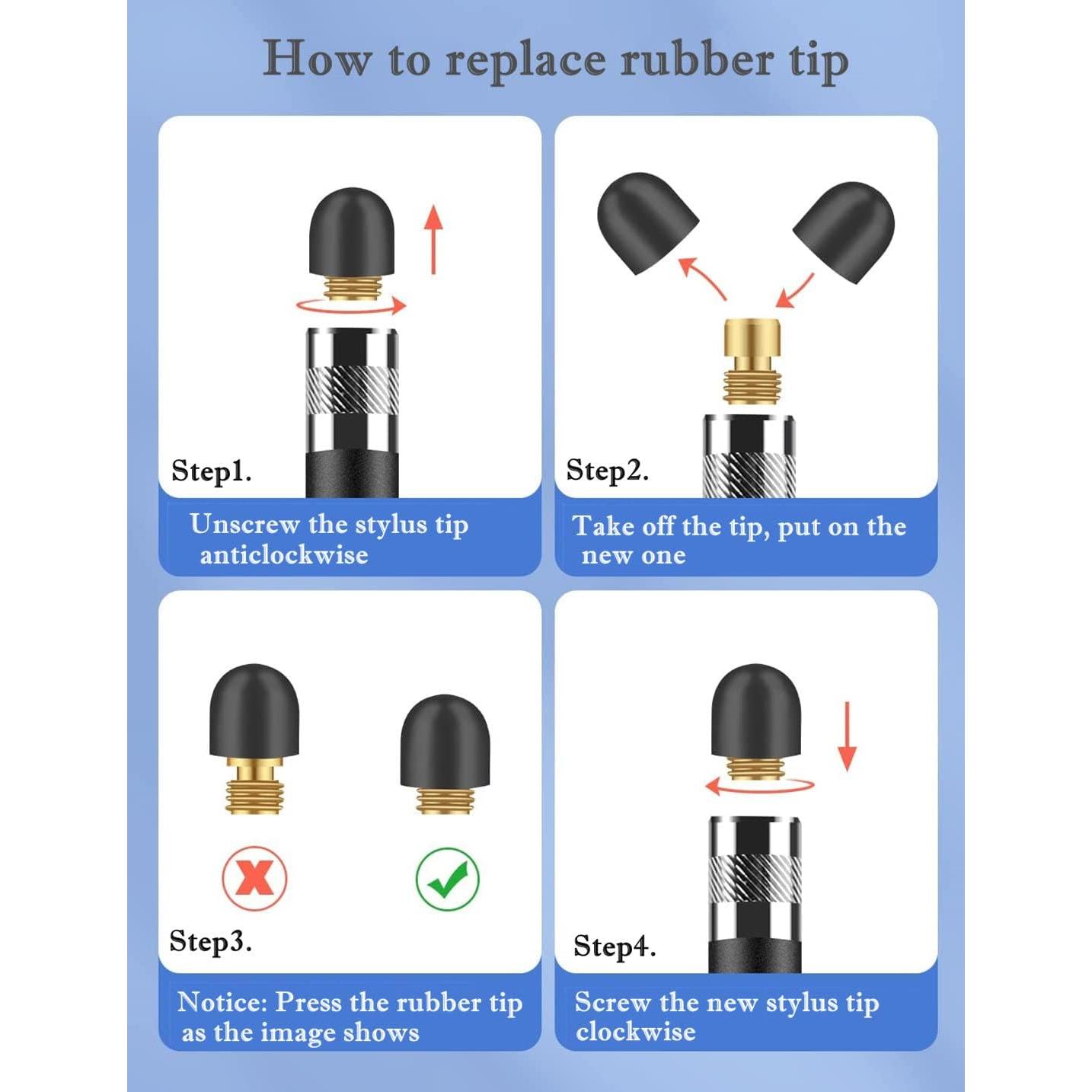 Lápices Stylus Smozer para Pantallas Táctiles - Paquete de 2