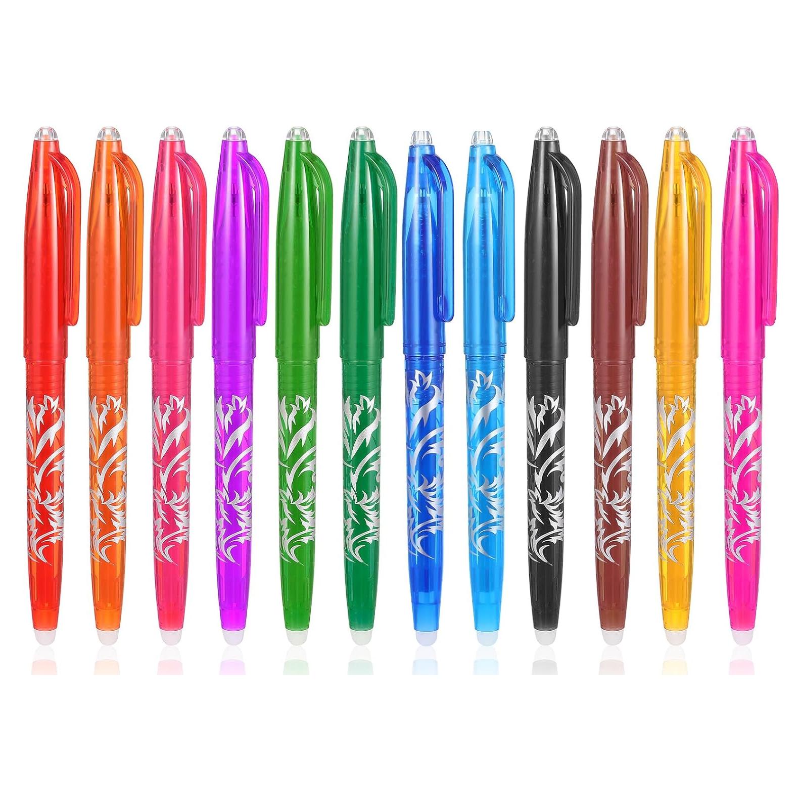 Hpmjz 12 Bolígrafos Borrables por Calor para Tela - Marcado Preciso