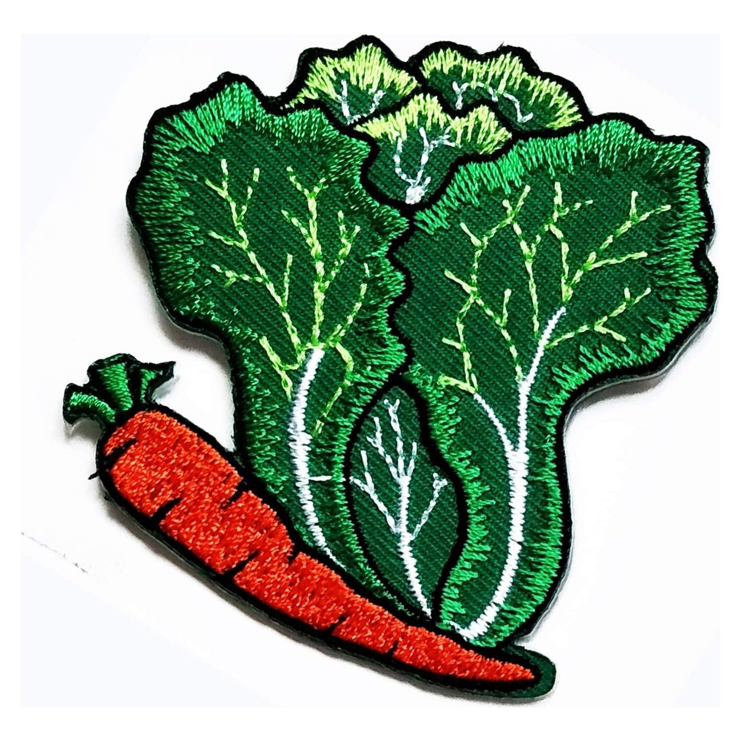 Parche Bordado Zanahoria Galaxy Stick 6.35x6.1 cm Planchar