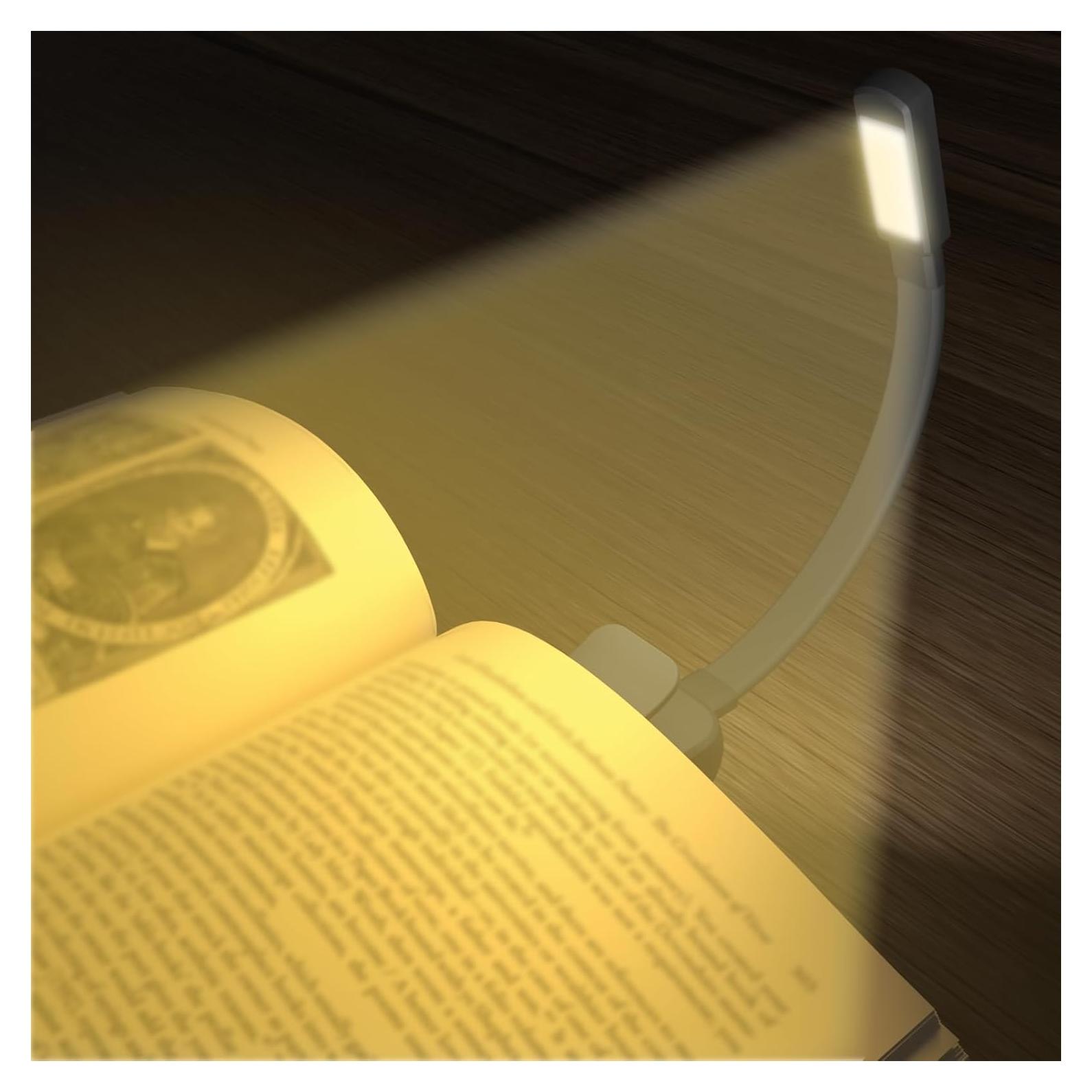 Luz de lectura LED Lucarini con atenuación y 3 colores