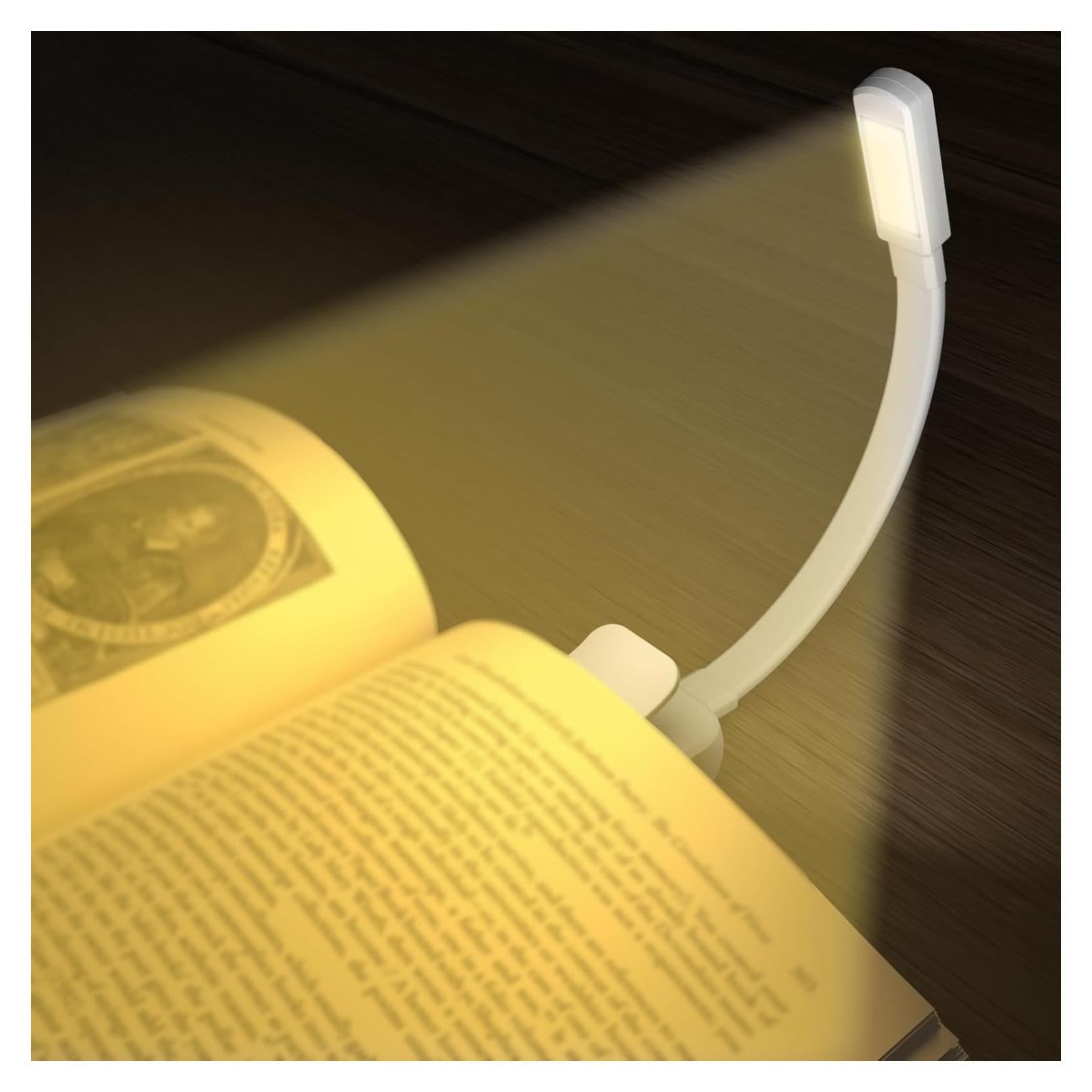 Luz de lectura LED Lucarini con atenuación y 3 colores