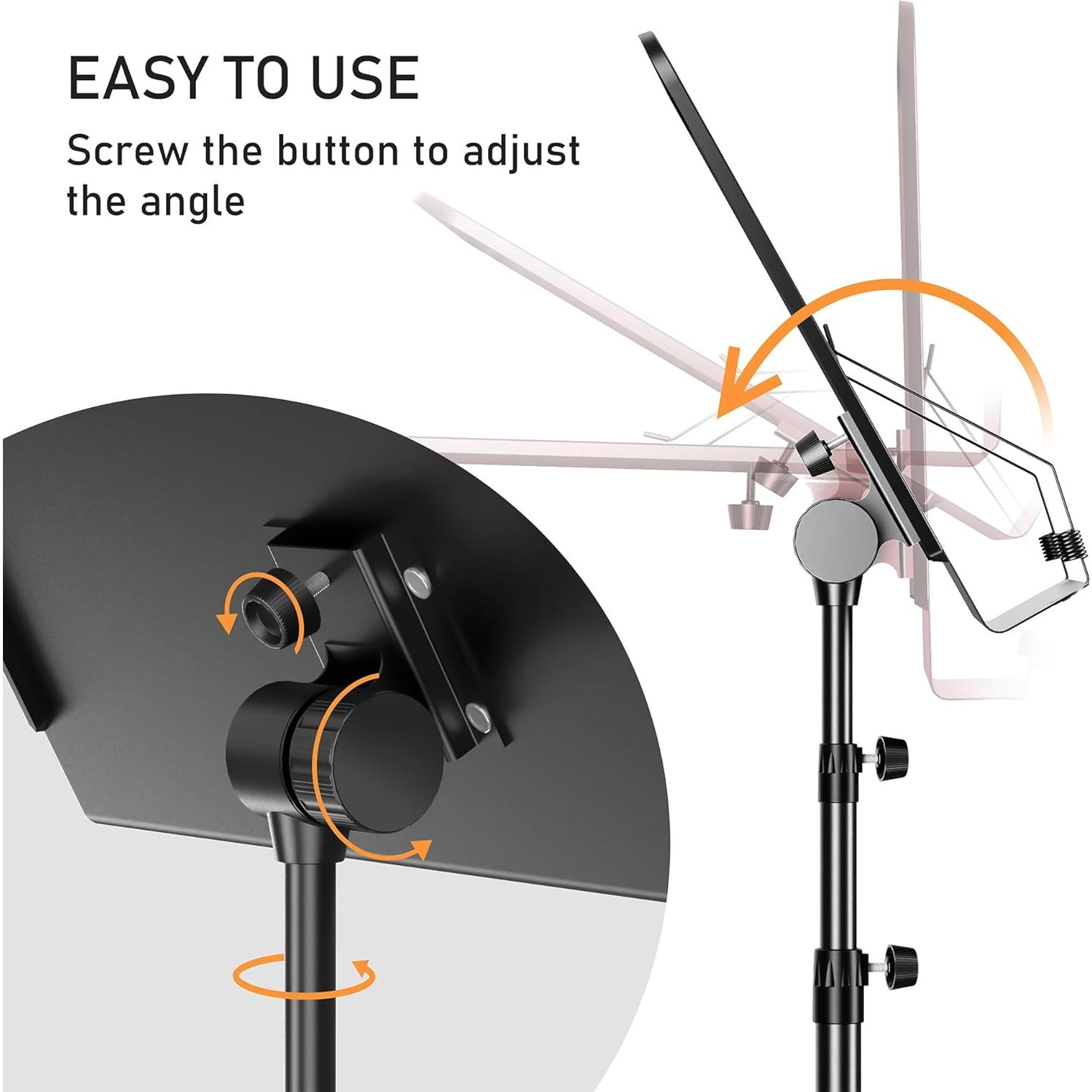 Soporte de Partituras 5 en 1 Halostand Ajustable 60-150 cm