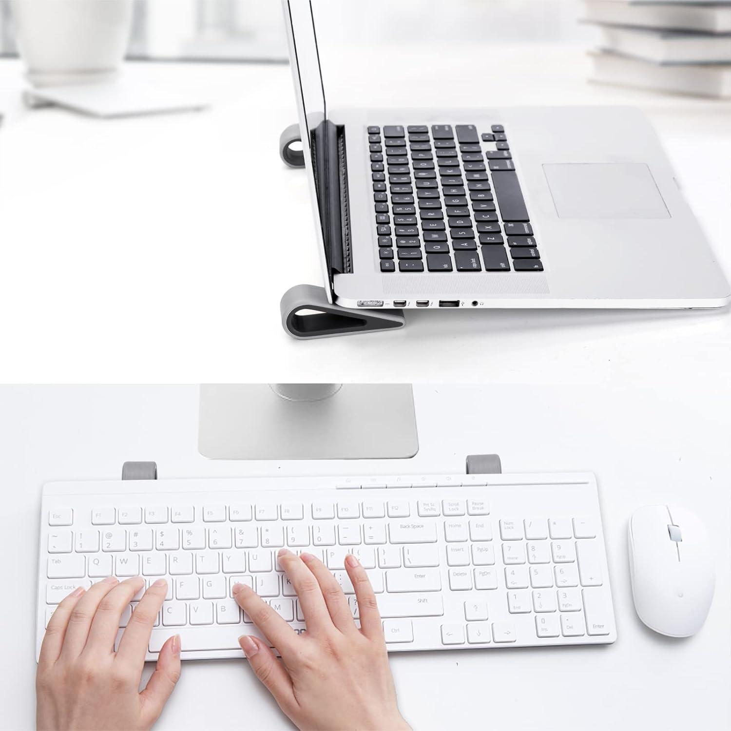 Soportes Universales SUPBEE para Teclado de Laptop - 4 Piezas