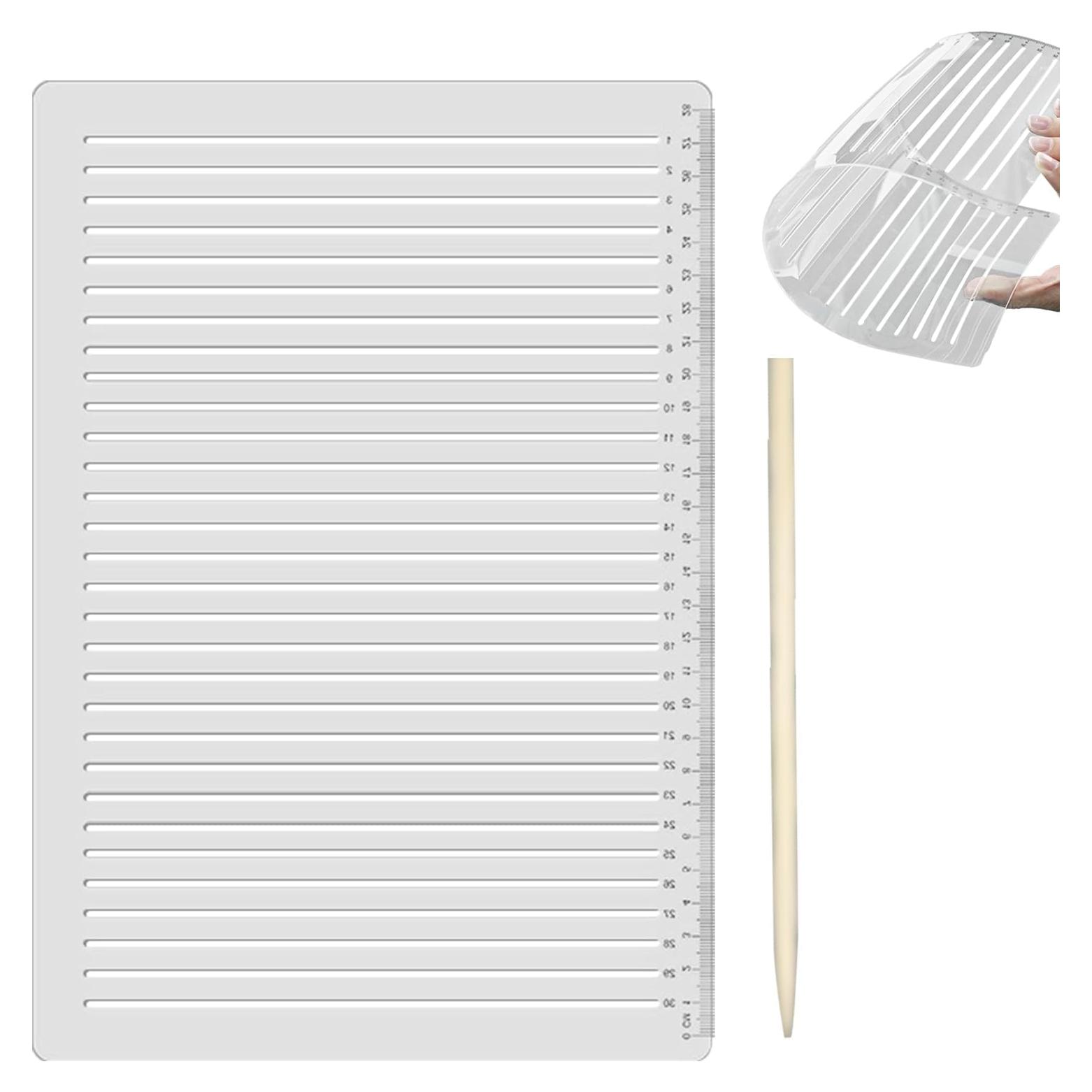 Plantilla de Línea Recta InnoHHustle con Marcador 9mm