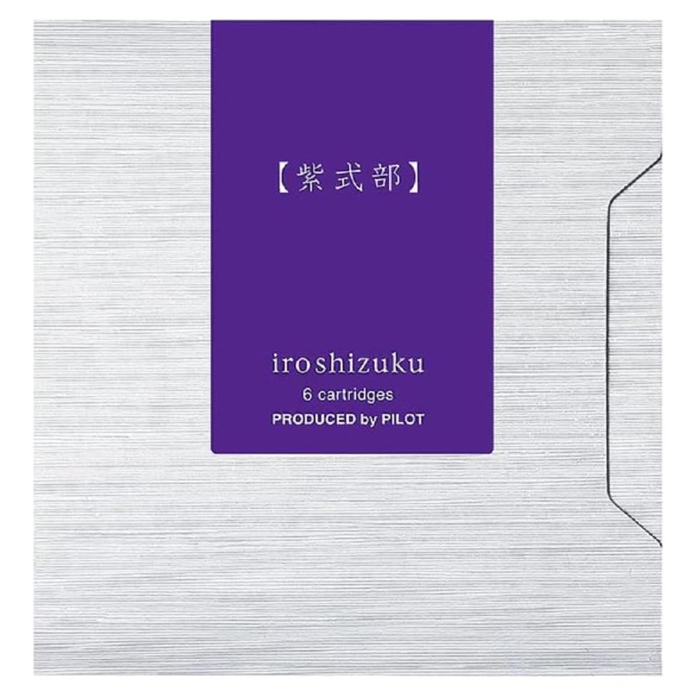 Cartuchos de Tinta Iroshizuku Lavanda Profunda 6 Piezas IRF-6S-MS