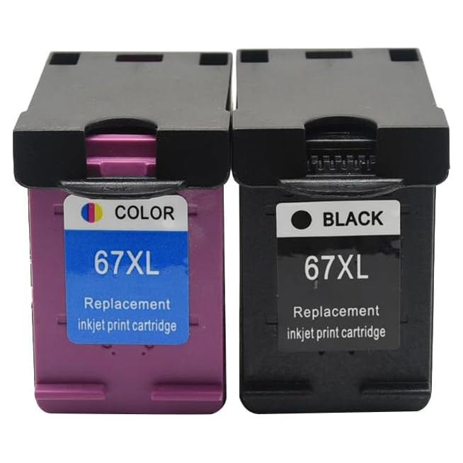 Cartucho de Tinta Reemplazo HP 67XL Compatible 249g