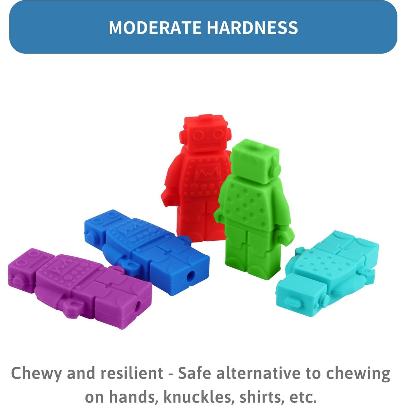 Toppers de Lápiz Sensoriales Kalovin - 5 Piezas de Silicona