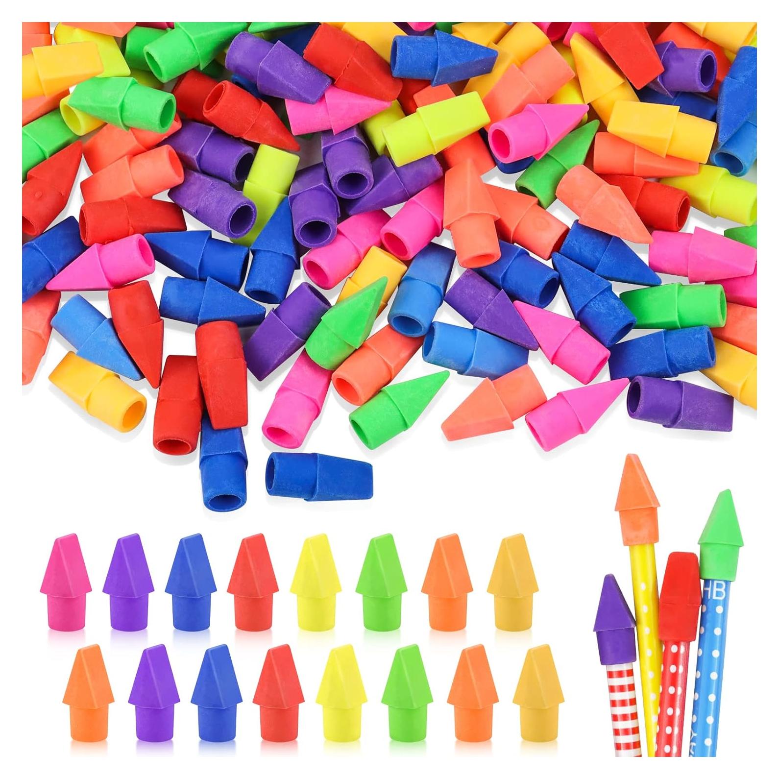 800 Gomas de Lápiz Fyess en Forma de Flecha Sin Látex