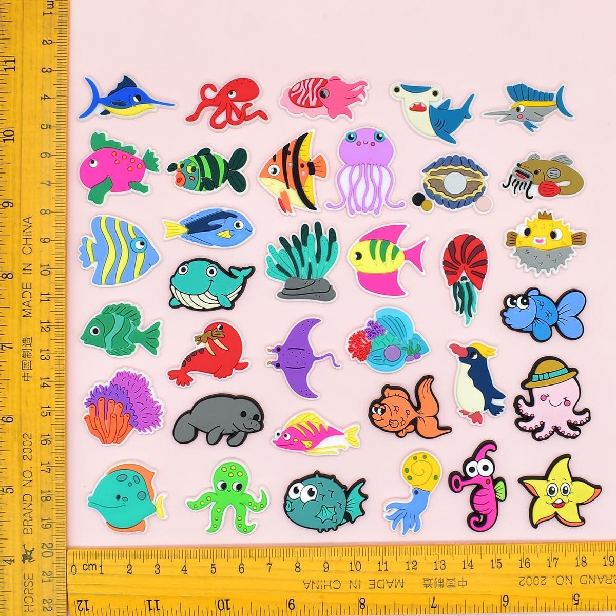 Toppers de Lápiz de Animales Marinos Kleeblatt - 50 Piezas