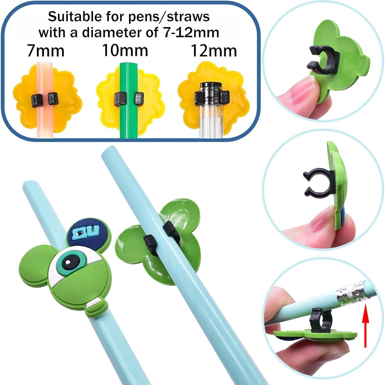 Toppers de Lápiz de Animales Marinos Kleeblatt - 50 Piezas