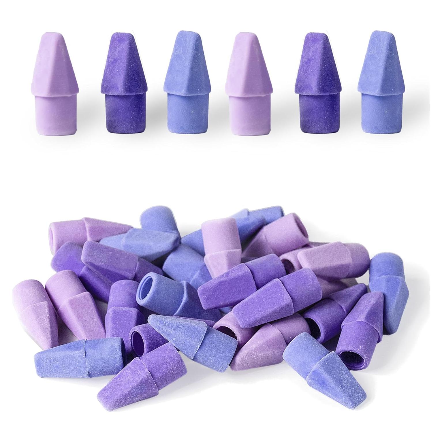 Gomas de Borrar Mr. Pen, Paquete de 30, Sin Látex, Coloridas