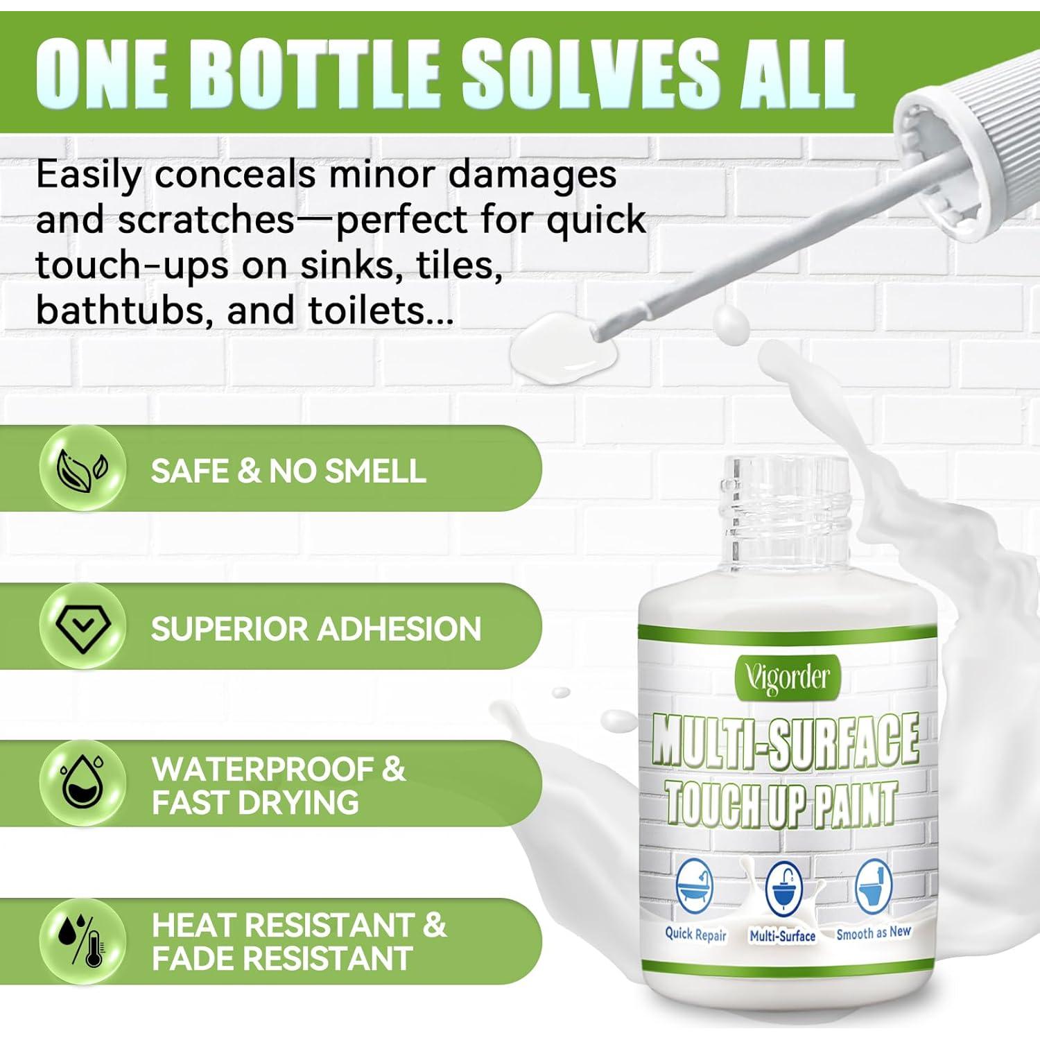 Lápiz de Pintura Blanca Vigorder 30ml Semi-Brillante