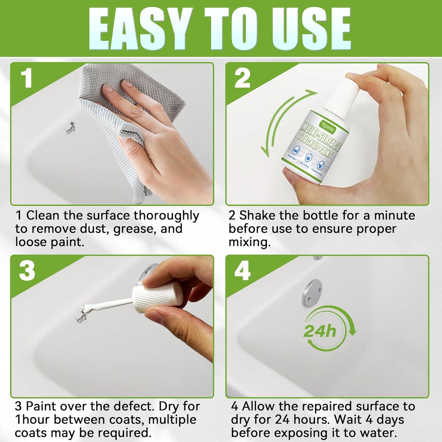 Lápiz de Pintura Blanca Vigorder 30ml Semi-Brillante