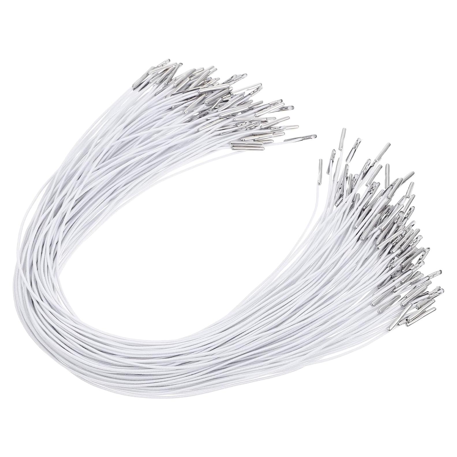 Cuerdas Elásticas Toyvian 100pcs 35cm con Extremos de Metal