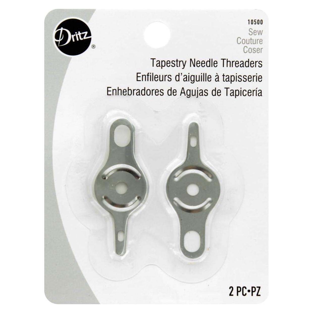 Enhebrador de Agujas de Tapiz Dritz 2 Piezas 10.52 cm