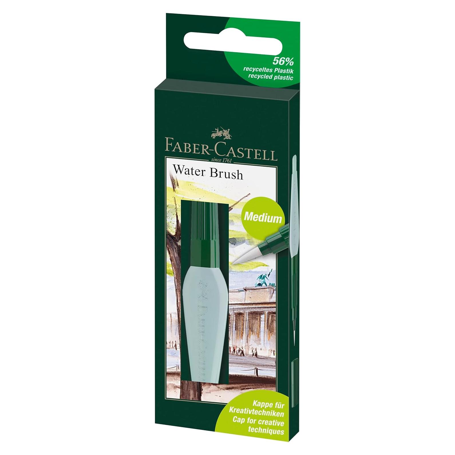 Pincel de Agua Faber-Castell 6ml Recargable y Portátil