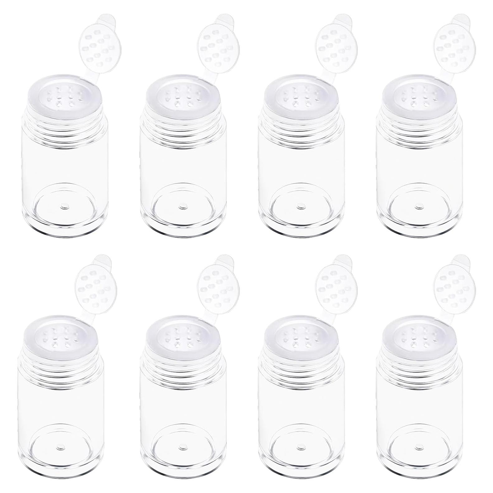 Paquete de 8 Botellas de Plástico Transparente 10ml Pretwad