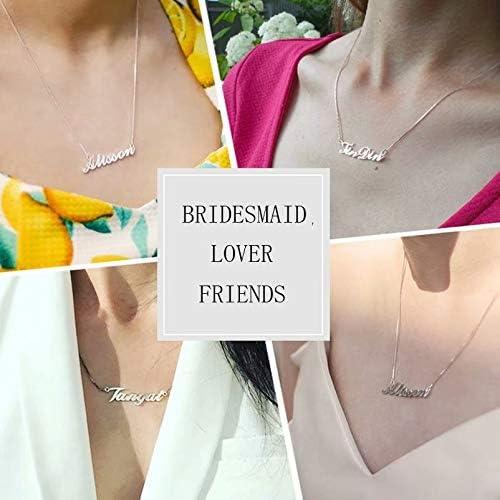 Collar Personalizado de Nombre Hidepoo - Acero Inoxidable 45.72 cm