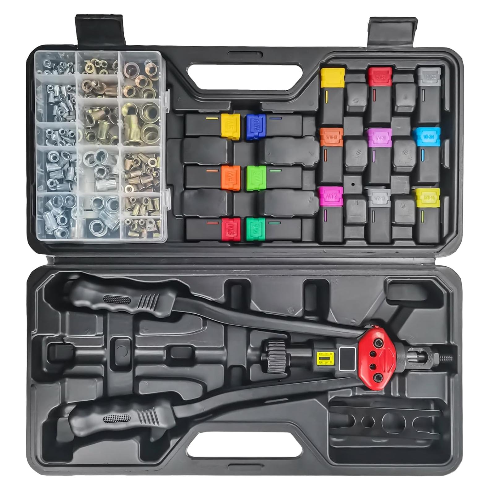 Kit de Herramientas para Tuercas Remachadas DKwoeshg 16"