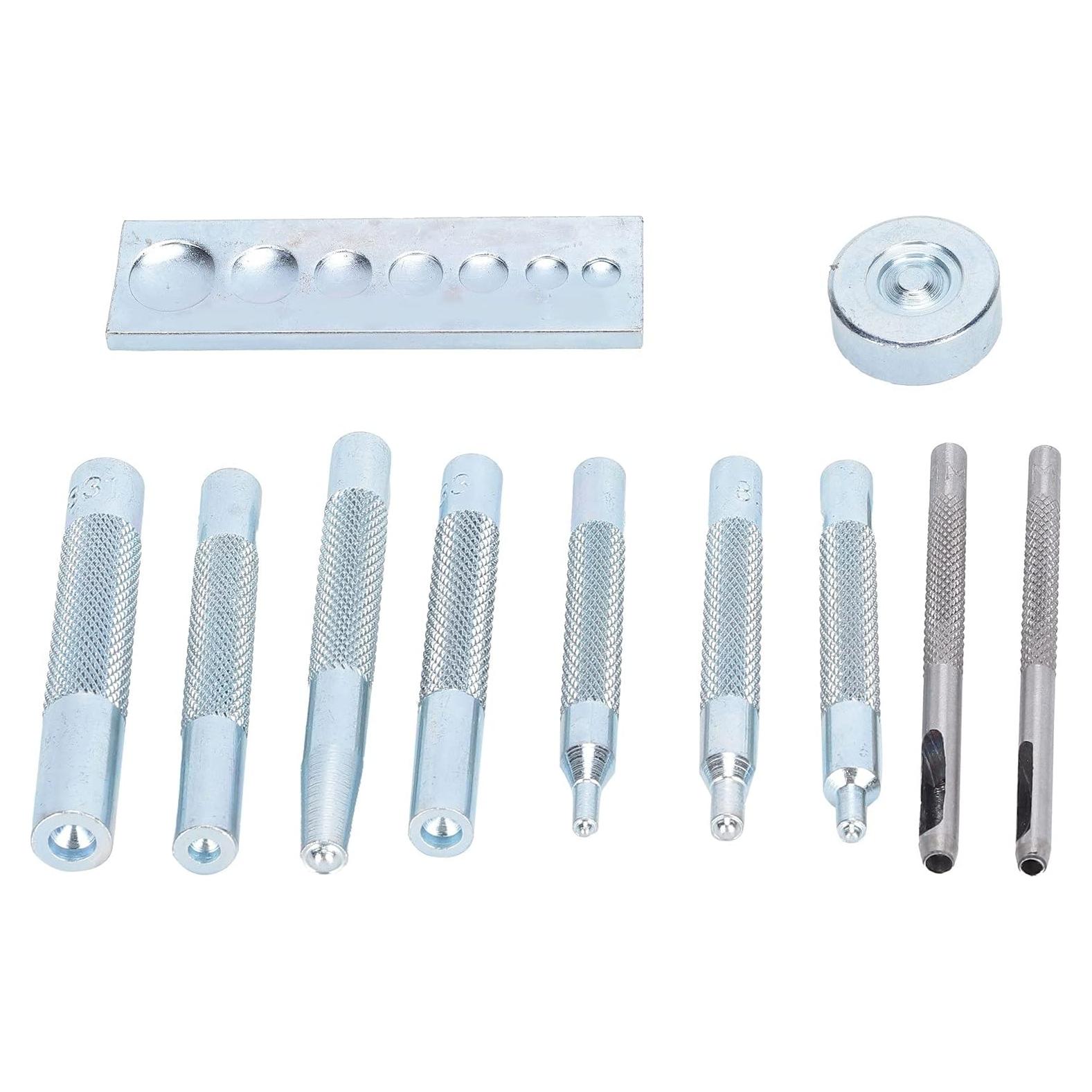 Kit de Herramienta de Perforación de Ojal Fafeicy - Acero Alta Velocidad