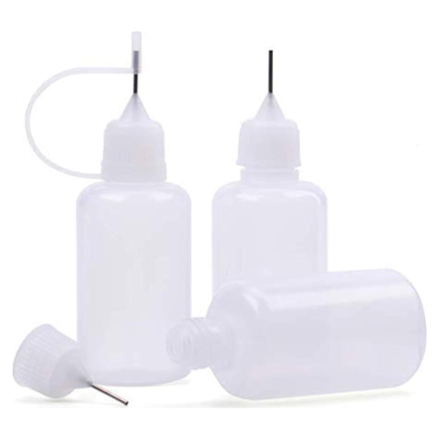 Onwon 10 Botellas Aplicadoras de Pegamento 30 ml Punta Fina