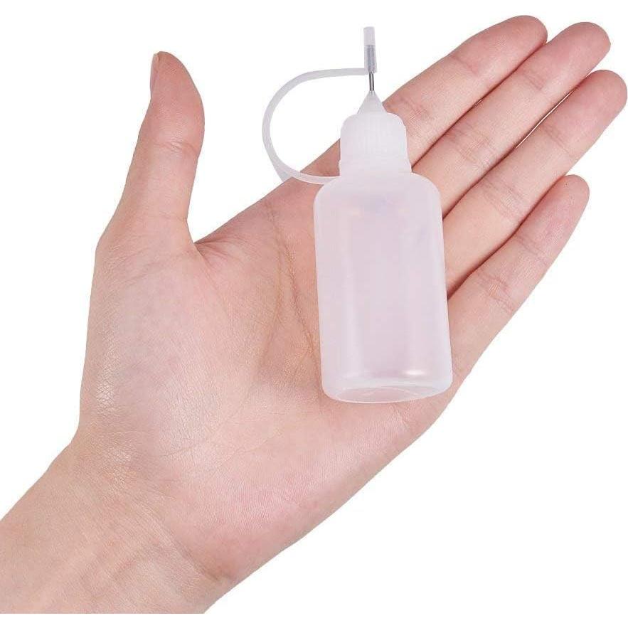 Onwon 10 Botellas Aplicadoras de Pegamento 30 ml Punta Fina