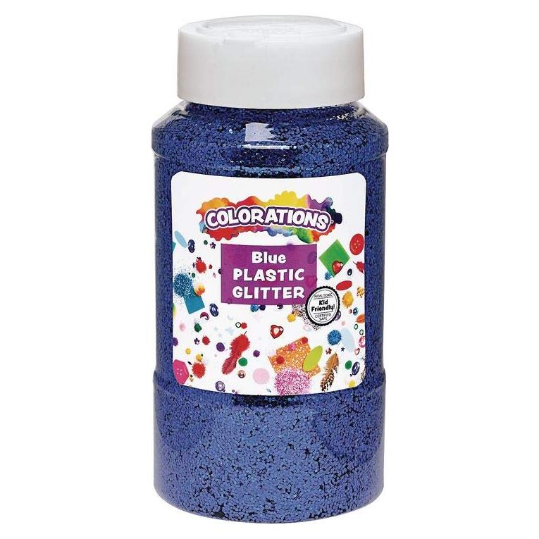 Brillo Plástico Azul Extra Seguro 0.45 kg para Manualidades