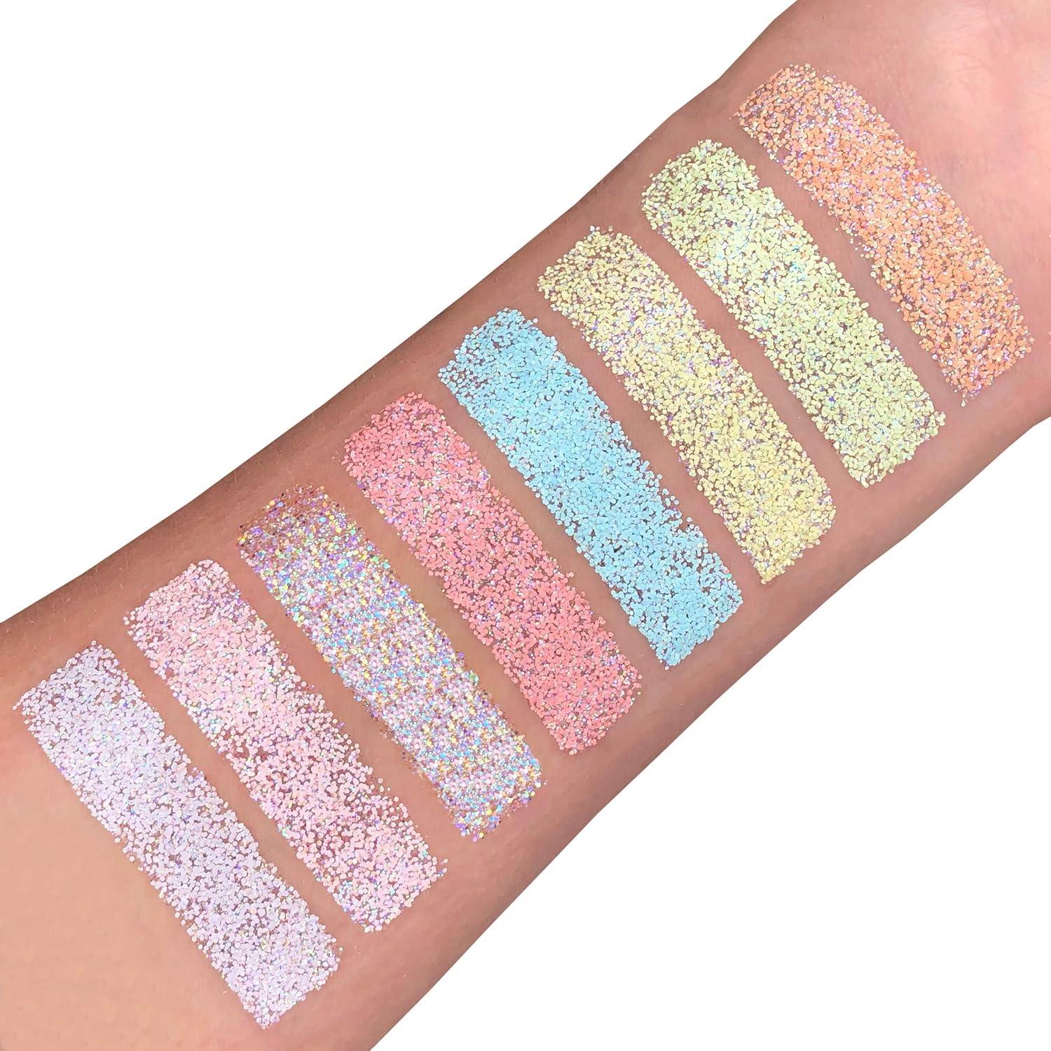Brillo Cosmético Moon Glitter Blanco 2.83g - Cara, Cuerpo, Uñas