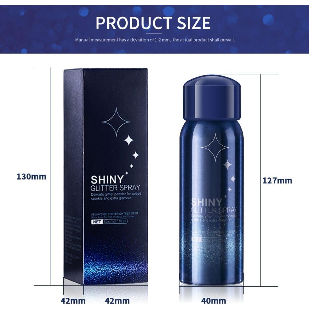 Spray de Brillo Corporal Genérico 62.5 ml - Efecto Glamour