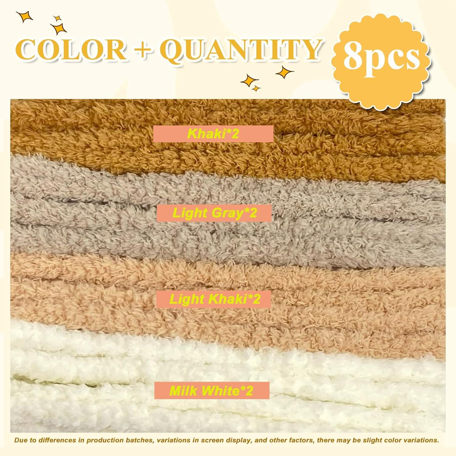 Kit de Manualidades 100 Piezas - 8 Varillas Chenille Pastel