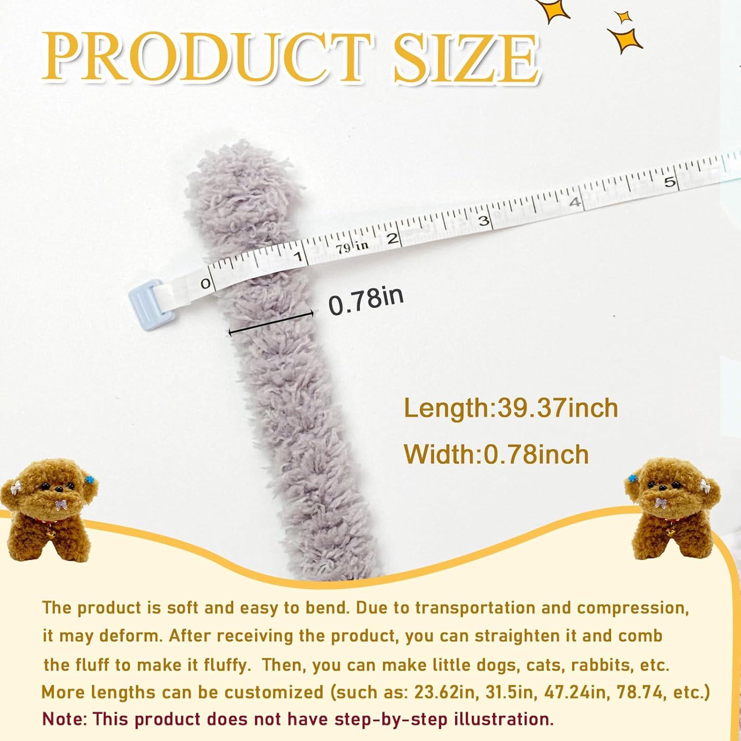 Kit de Manualidades 100 Piezas - 8 Varillas Chenille Pastel