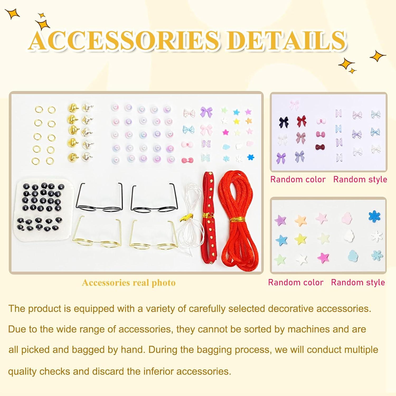 Kit de Manualidades 100 Piezas - 8 Varillas Chenille Pastel