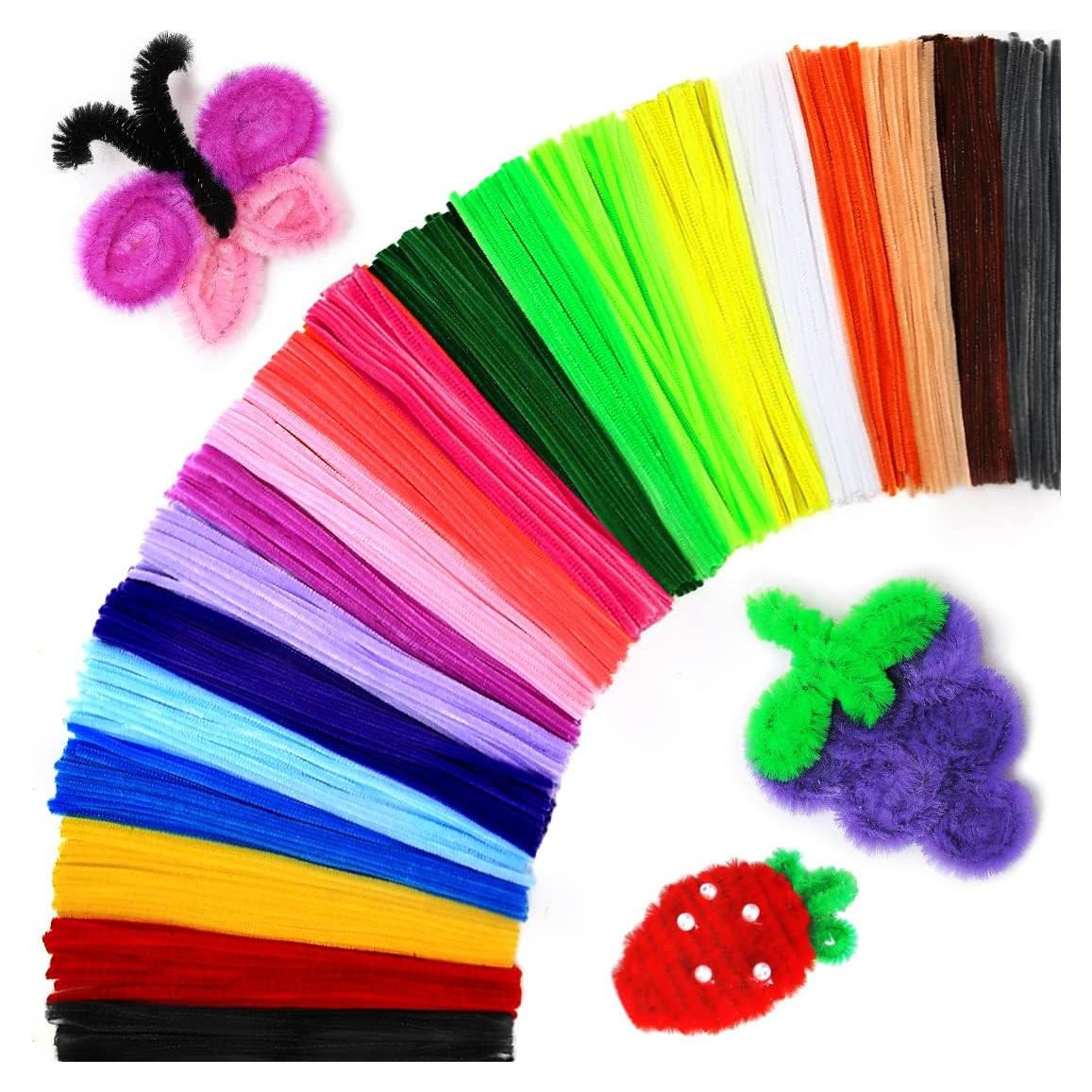 Limpiapipas Praisebank 200pcs Multicolores 30.5cm Manualidades