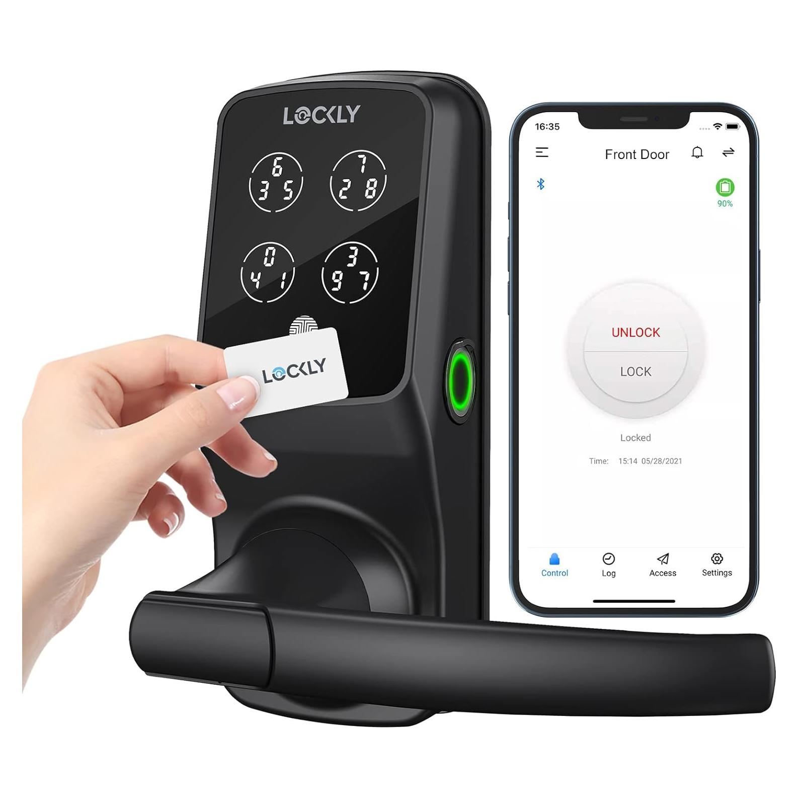 Cerradura Inteligente Lockly Secure Plus - Negro Mate