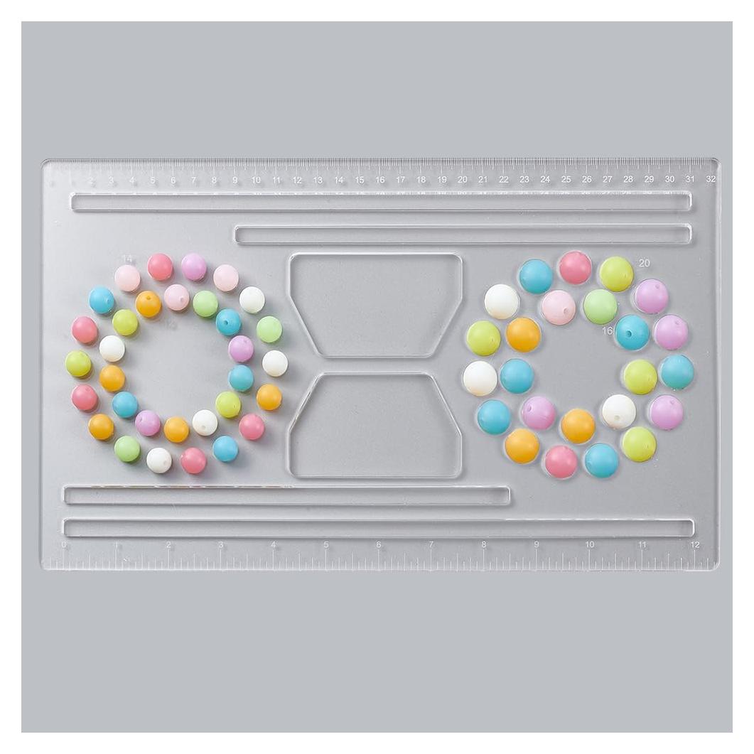 Tablero Organizador de Perlas Acrílico BENECREAT 33x20cm