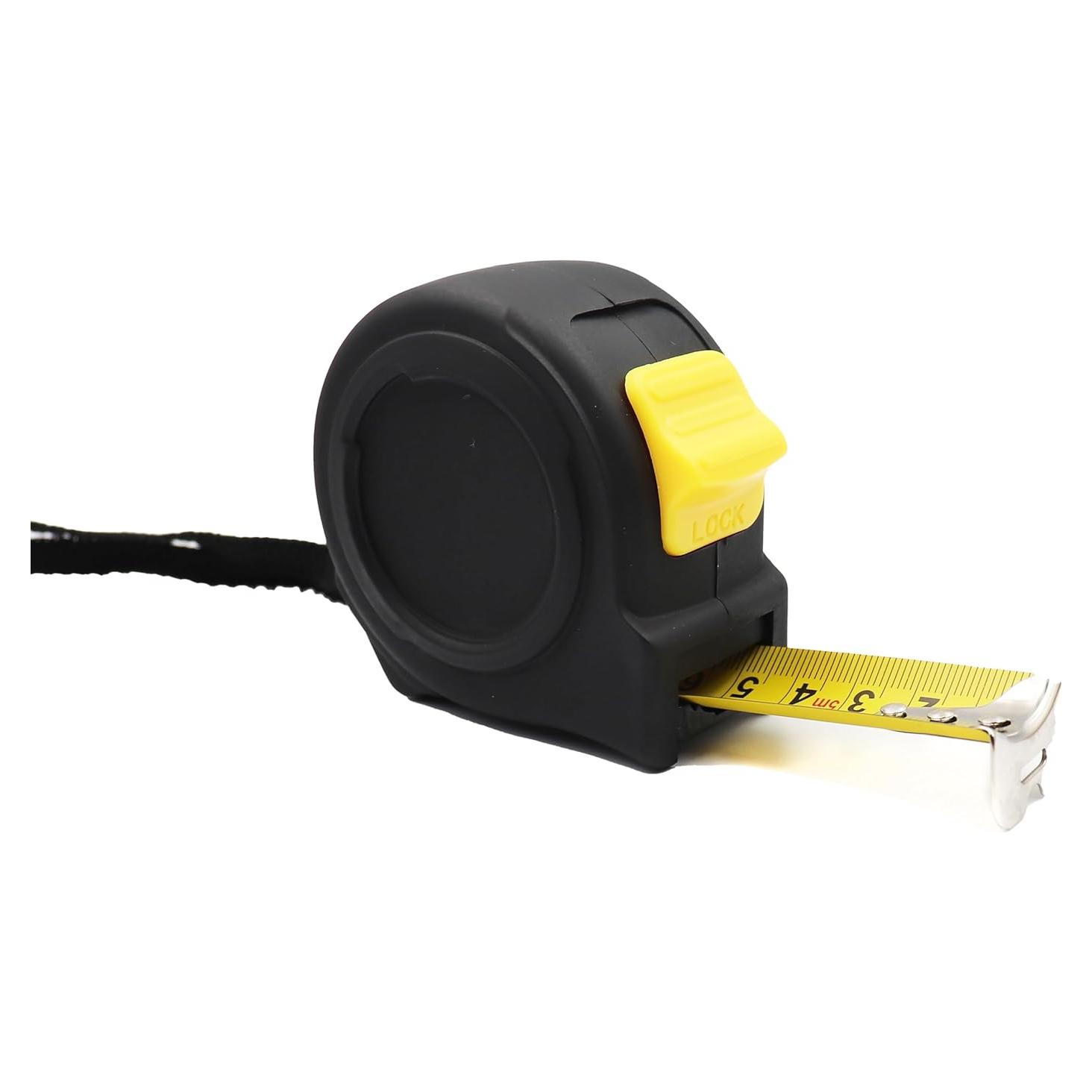 Cinta Métrica de Acero binifiMux 5 m Amarilla con Gancho