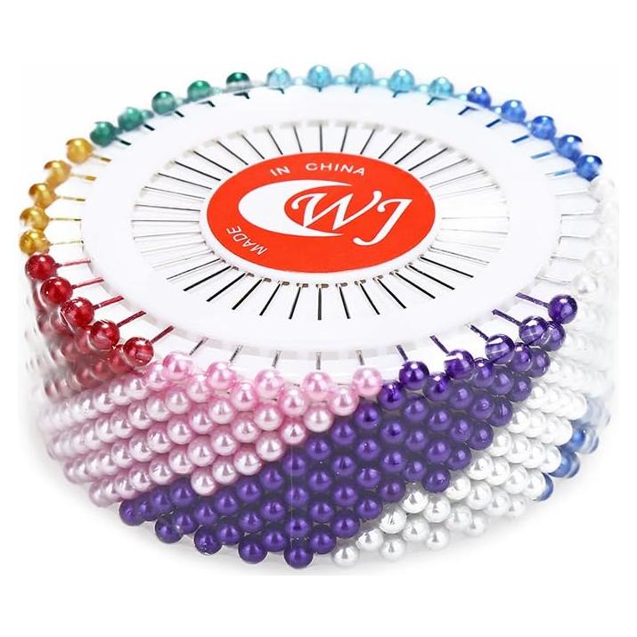 Alfileres de Costura Multicolor DECORA 480 Piezas 4 cm