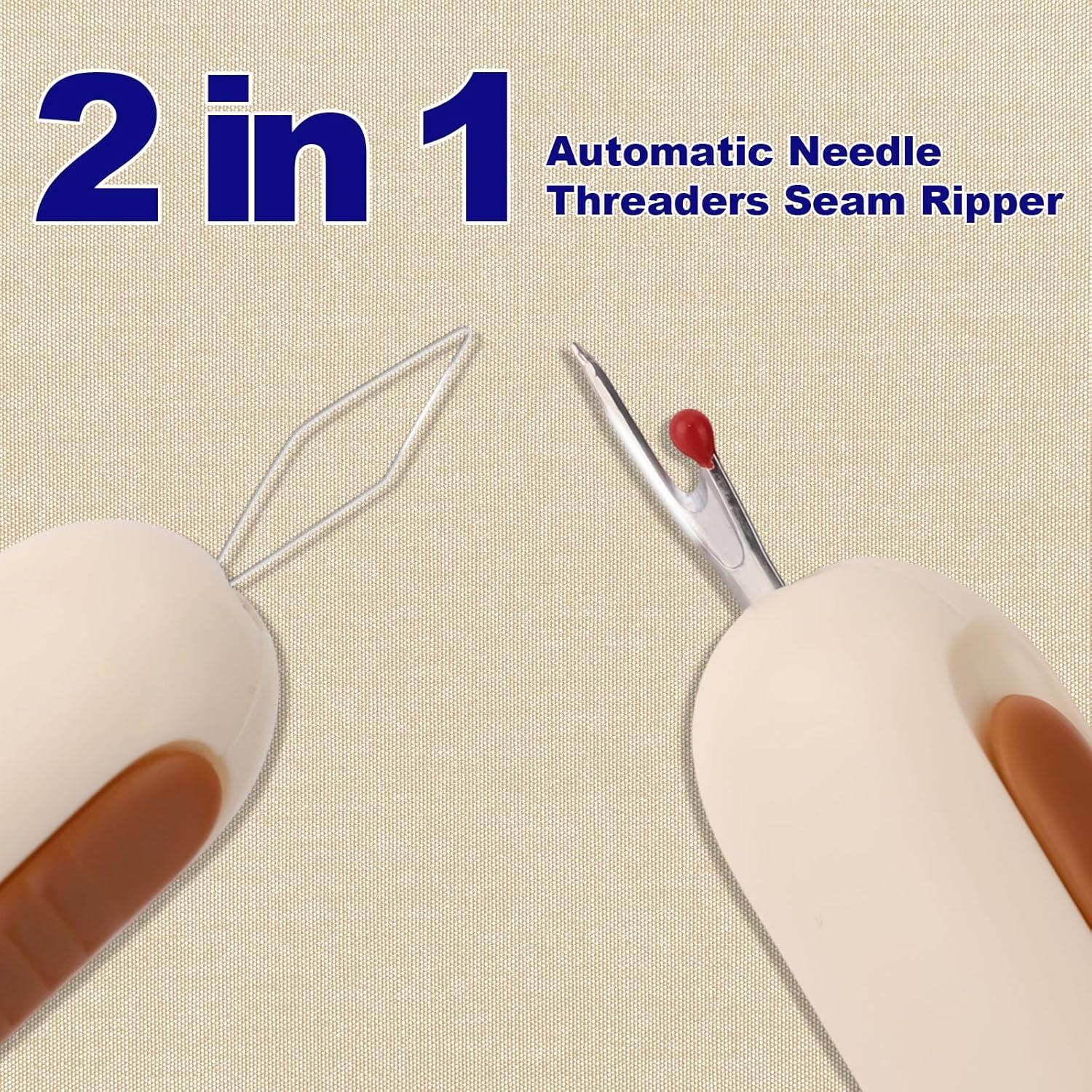 3 Enhebradores Automáticos 2 en 1 Fukaisu - Costura Fácil