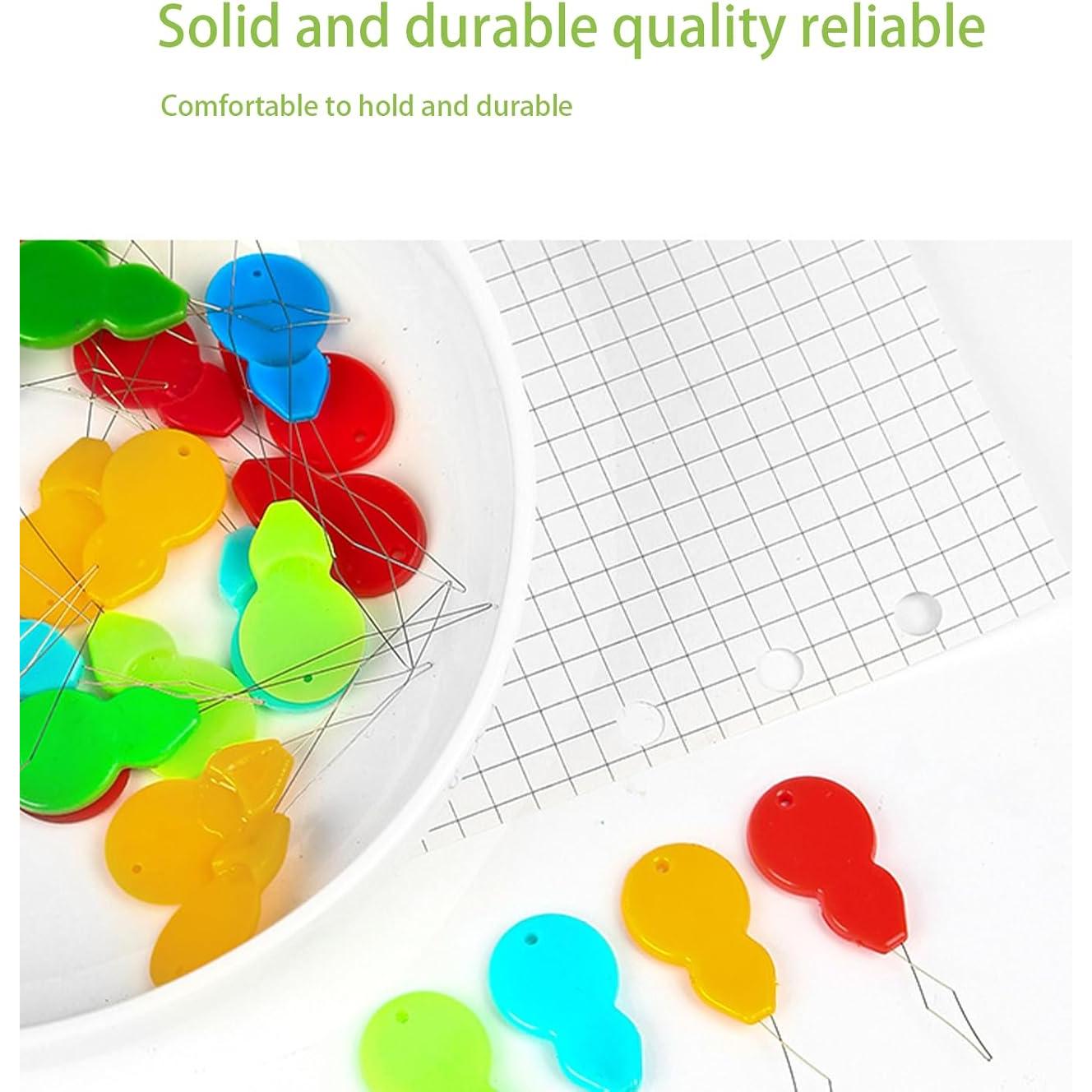 100 Enhebradores de Agujas de Plástico Tufeifrank para Costura