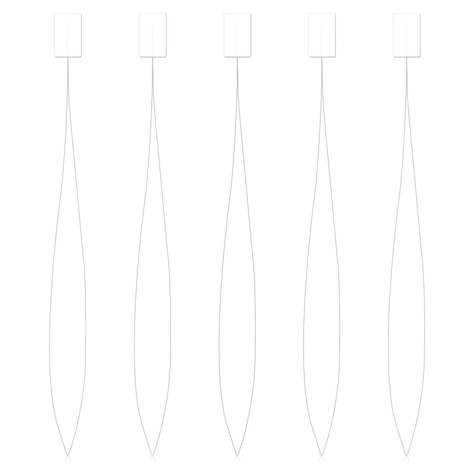 5 Agujas Enhebradoras Styquenzer 17cm para Costura a Mano