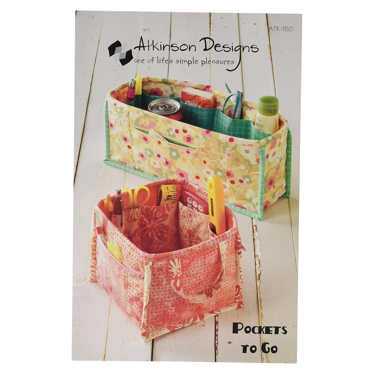 Patrón de Bolsillos Atkinson Design ATK150 21.6x14 cm