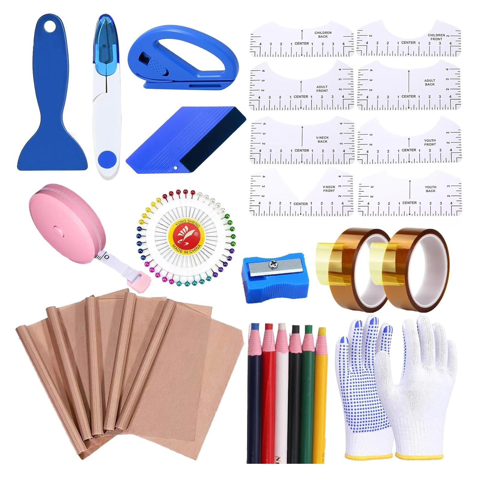 Kit de Inicio para Prensa de Calor Luxiys 30 Pcs con Accesorios